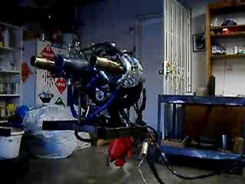 Homemade Twin Turbine Jet Engine