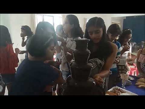 Sri Lakshmi Ganapathi fruit chart ( chocolate fountain)