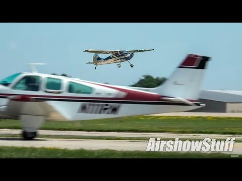 Minimum Interval Oshkosh Departures (Sunday Part 2) - EAA AirVenture Oshkosh 2018