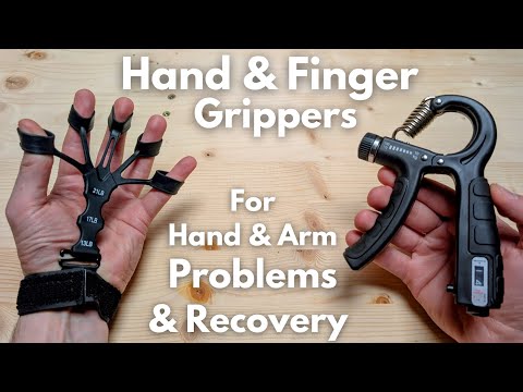 Hand Grip Strengthener For Hand ,Wrist & Elbow Problems + Osteoarthritis, Carpal Tunnel & Tremble