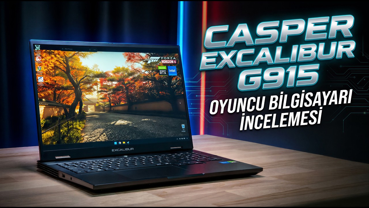 Excalibur G915 laptop oyun bilgisayari Excalibur G915 | Emre ULUSOY