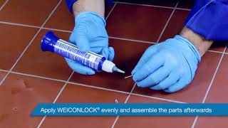 Weiconlock AN 302 90 Threadlocker Demonstration Video
