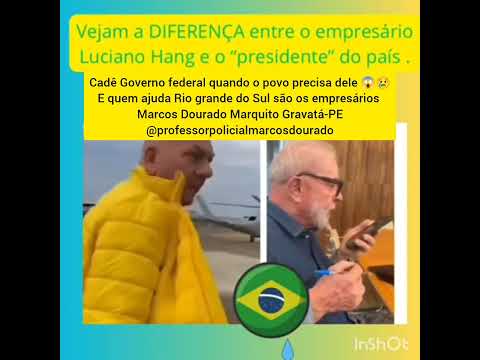 Quem tá ajudando Rio grande do Sul são os empresários, cadê governo federal.. Marcos Dourado GTA