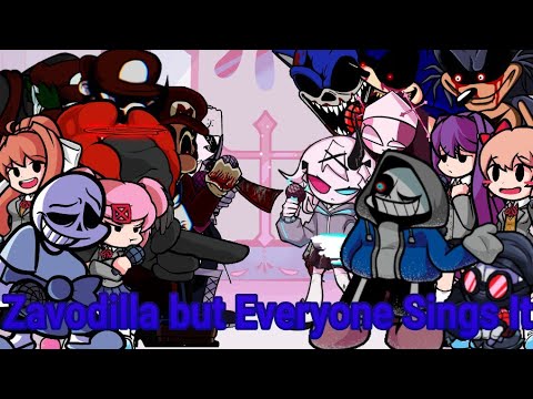 FNF Covers: Zavodila But Everyone Sings It