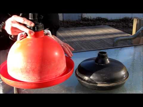 How to assemble a plasson broiler drinker