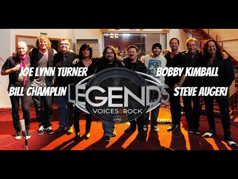 LEGENDS OF ROCK Live In The Studio - Joe Lynn Turner, Bobby Kimball, Steve Augeri & Bill Champlin.