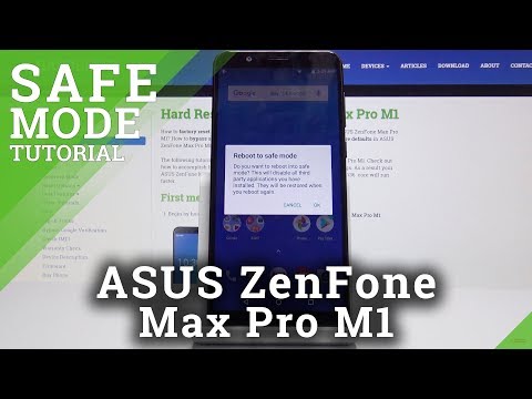 Safe Mode ASUS ZenFone Max Pro M1 - Open & Use Safe Mode