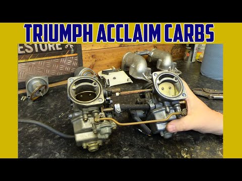Triumph Acclaim Part 34 Carbs Strip Down And Ignition