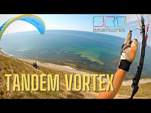 Getting into a situation while passing a tandem wing in Kåseberga