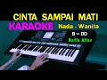 CINTA SAMPAI MATI Raffa Affar KARAOKE Nada Wanita HD