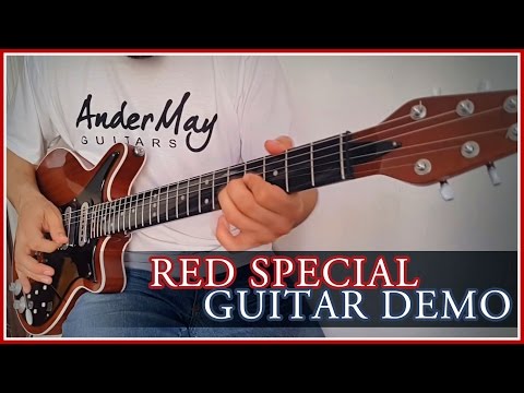 AnderMay Guitars Queen Brian May´s Red Special Guitar Replica 2011 Demo by Dani Marcos