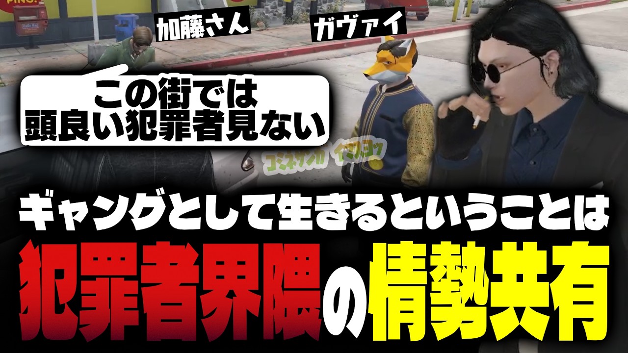 【ストグラ】大川さん・加藤さんと黒の情勢を話す小峯れい【FOXRABBIT/小峯れい/ハイライト】