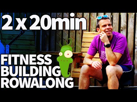 41 Minute Easy Rowing Workout - Burn Calories and Get Fitter | 2K Plan v2 Week 4 Row 1 | RowAlong