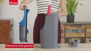 O-Cedar how to clean the O-Cedar H2prO Flat Mop System