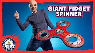 Largest fidget spinner - Guinness World Records  -
