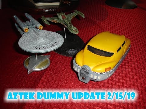 Aztek Dummy Update 2/15/19 - Lou's Potpourri part 3