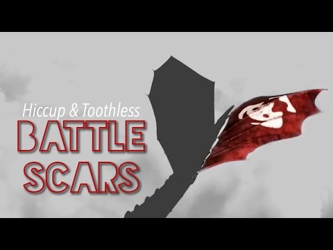 Hiccup & Toothless - Battle Scars