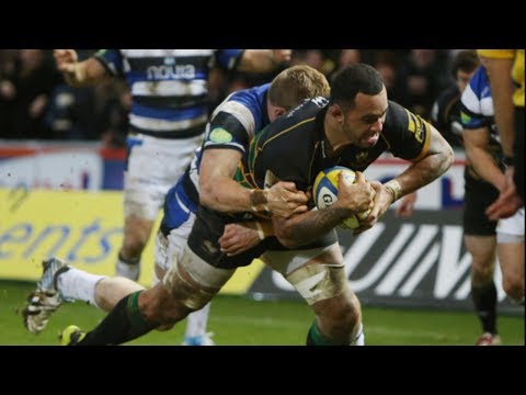 Northampton Saints vs Bath Rugby - Aviva Premiership Rugby 2013/14