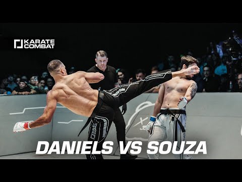 RAYMOND DANIELS vs BRUNO SOUZA | *Full Fight* | Karate Combat 43