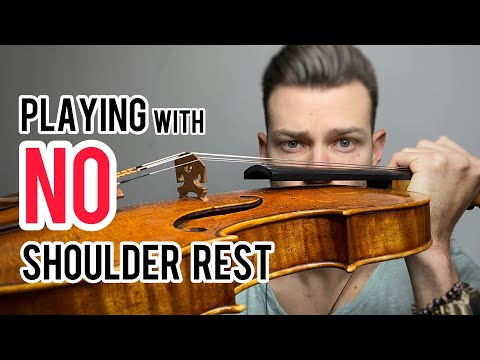 How to Hold the Violin/Playing with NO shoulder rest