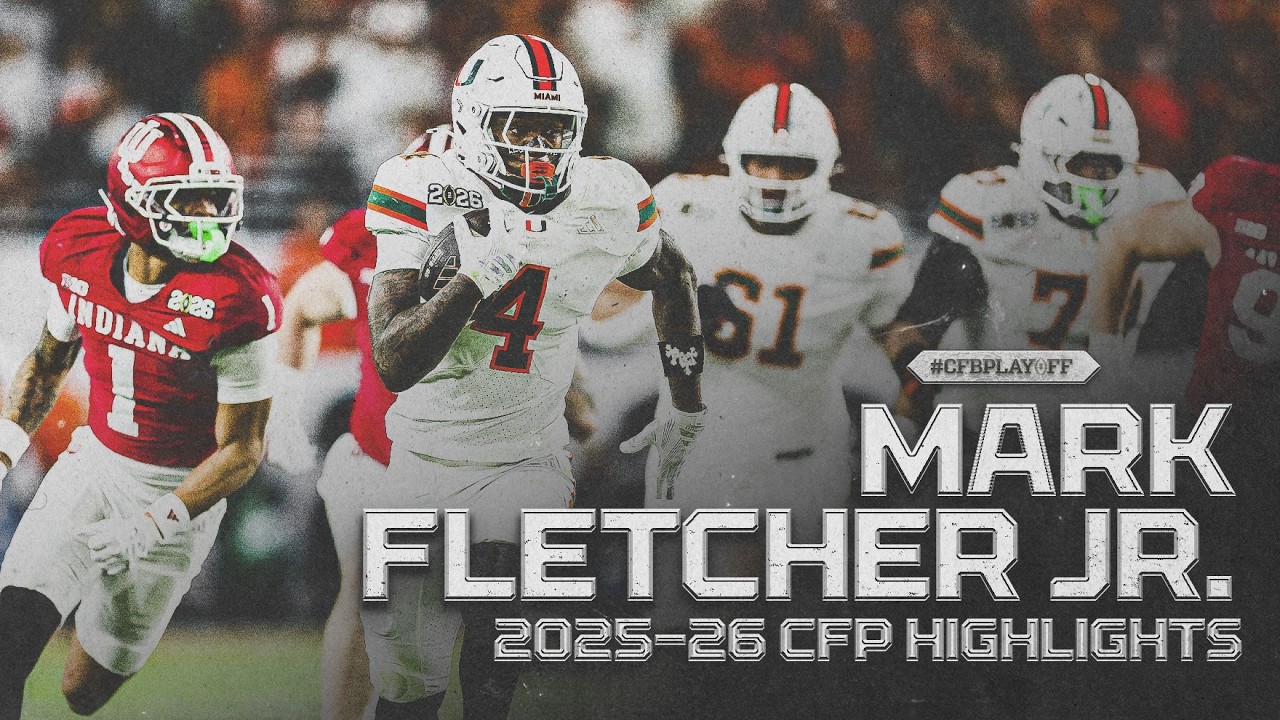 MARK FLETCHER JR. || 2025-26 CFP Highlights