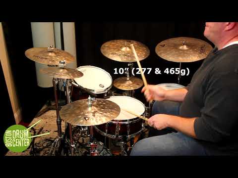 Istanbul Agop XIST Dry Dark 10" Splash, 13", 17" & 20" Crashes & 10" & 13" Hats