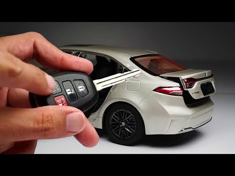 Most Realistic Toyota Corolla Miniature Diecast Unboxing 1:18 Scale