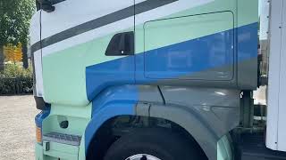 Scania R450 / RETARDER / ISOLATED GERMAN FLOWER COMBI / THROUGH-LOADING refrigerated truck for sale - Image 4 | Autoline TZ Scania R450 / RETARDER / ISOLATED GERMAN FLOWER COMBI / THROUGH-LOADING refrigerated truck | Image 4 - Autoline
