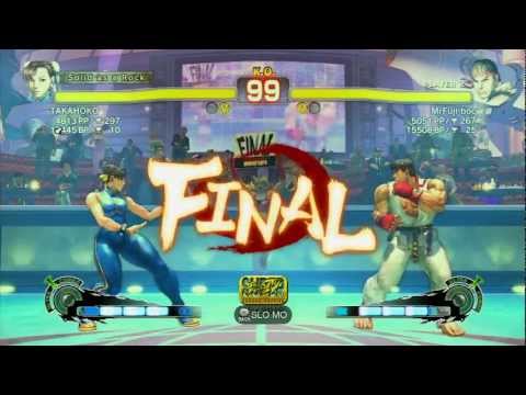 SSF4 AE 2012: TAKAHOKO (Chun-Li) vs MrFuji boc (Ryu) - Xbox Live Ranked Match