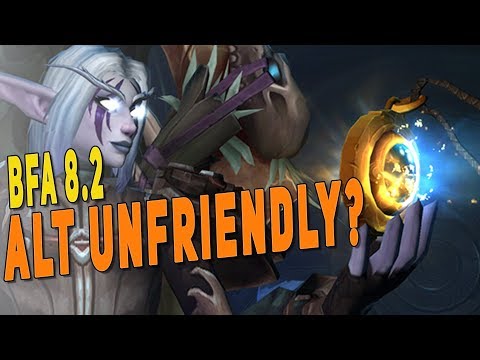 BfA 8.2 ALT UNFRIENDLY? No Essence Catch Up & What Should be Changed? | WoW: Patch 8.2