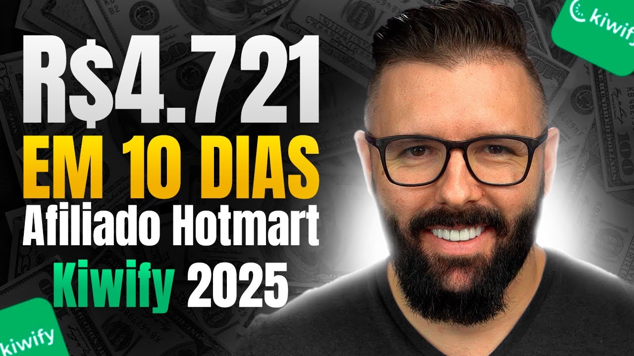 R$250/Dia como AFILIADO SEM APARECER, SEM INVESTIR, Começando do Zero - Hotmart Kiwify