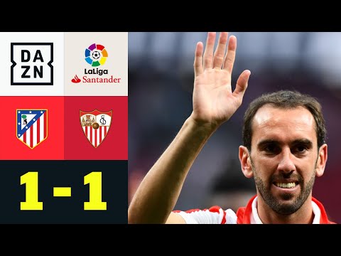 Remis beim Abschied von Diego Godin: Atletico Madrid - FC Sevilla 1:1 | Highlights | La Liga | DAZN