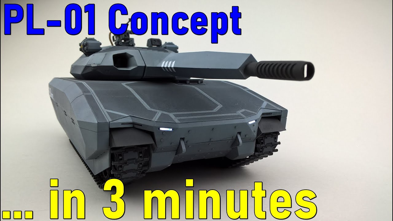 #9 … in 3 minutes – PL-01 Concept scale 1/35 – model build