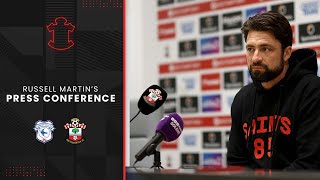 PRESS CONFERENCE: Martin chats Cardiff | Championship