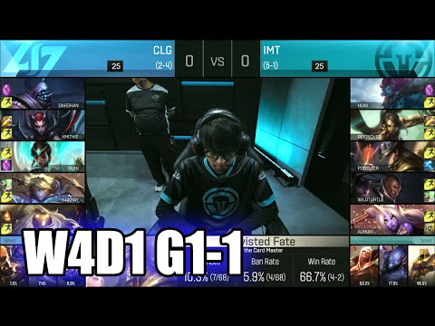 CLG vs Immortals | Game 1 S6 NA LCS Summer 2016 Week 4 Day 1 | CLG vs IMT G1 W4D1 1080p