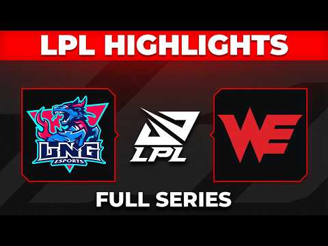 LNG vs WE Highlights ALL GAMES | LPL 2026 Playoffs | LNG Esports vs Team WE