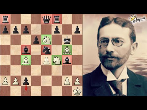 Taraš ŽRTVUJE sve TEŠKE FIGURE za mat | Partiju Počeo Bez Topa |