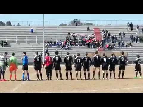 ASD RED BOYS - VIRTUS MASSAFRA 2-1 , ingresso in campo