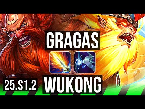 GRAGAS vs WUKONG (JGL) | 6/1/7 | KR Master | 25.S1.2