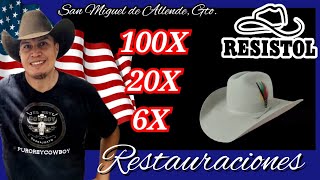 RESTAURACIONES 100X, 20X Y MAS TEXANAS RESISTOL 🤠😍🇺🇸