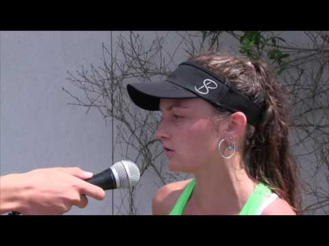 Jesika Malečková po prohře ve čtvrtfinále ITS Cupu 2017 v Olomouci