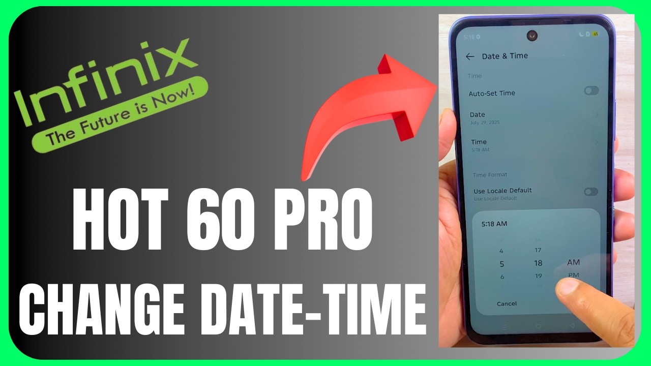 🕒 Infinix Hot 60i Settings Guide | Date & Time Setup 😱📱
