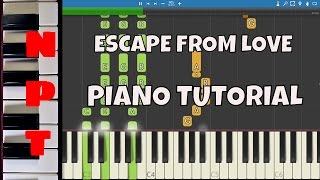 Eva Simons &amp; Sidney Samson - Escape From Love - Piano Tutorial