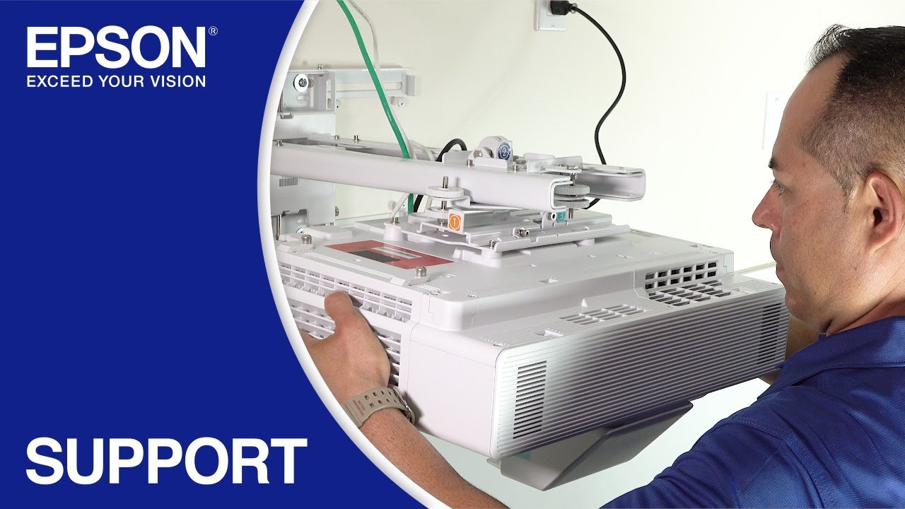 Epson BrightLink 1480Fi/1485Fi Projector | #5 Attach the Projector