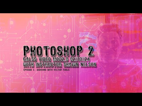 Photoshop2  Working with Vectors P1_Pen Tool