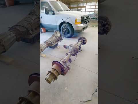 Checking out the axles! #4x4conversion