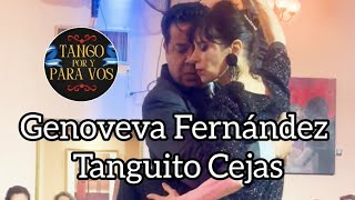 Los mareados (Pugliese) Genoveva Fernández y TanguitoCejas. En lo de Balmaceda Milonga 14ago25 (1/3)
