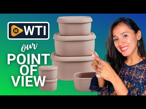 ISSEVE 6Pcs/Set Nesting Silicone Food Storage Containers with Lids - WTI product video review