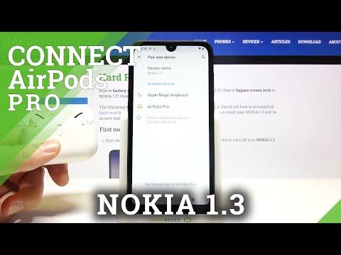 How to Connect Airpods Pro to NOKIA 1.3 – Pair AirPods Pro with Android Device
