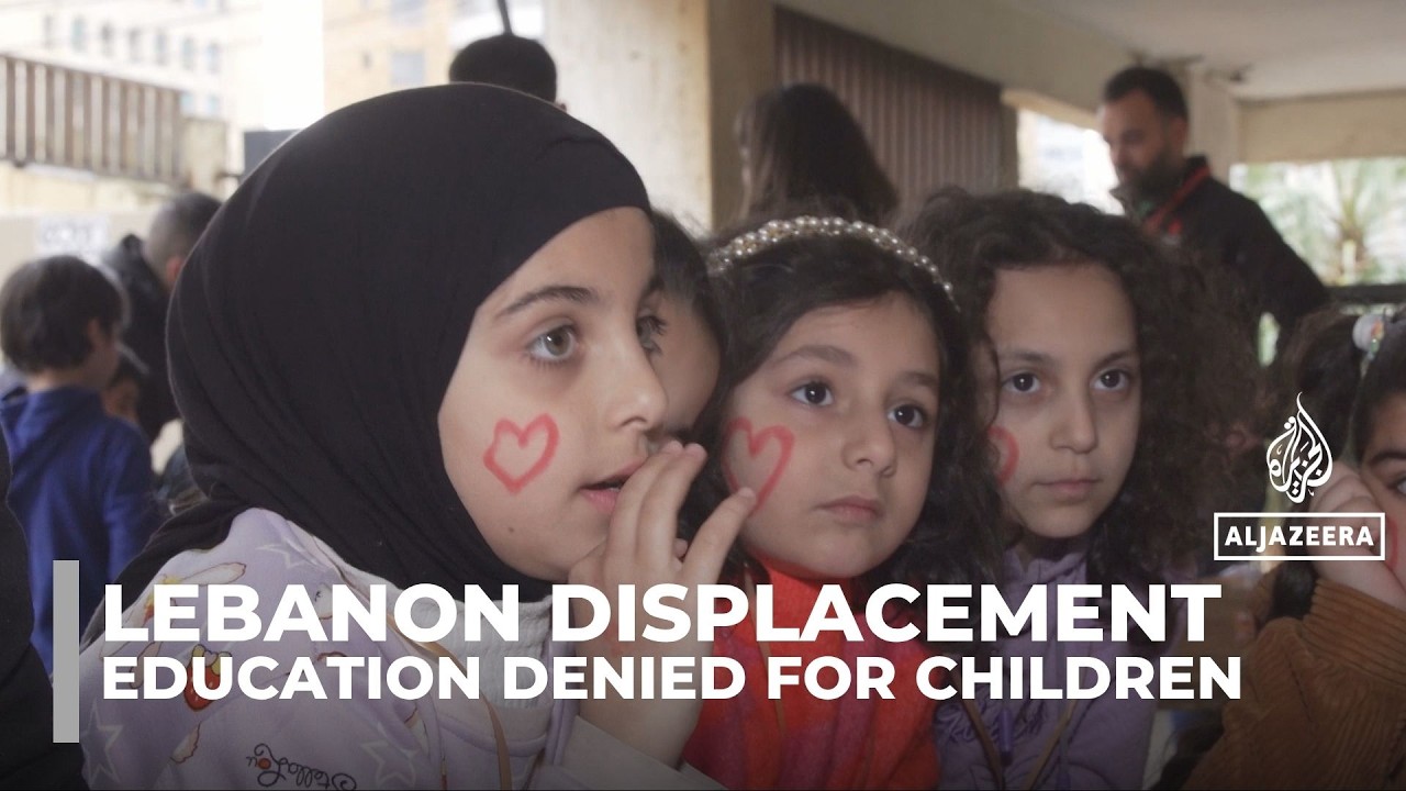 Israel’s bombardment of Lebanon: Education denied for displaced children